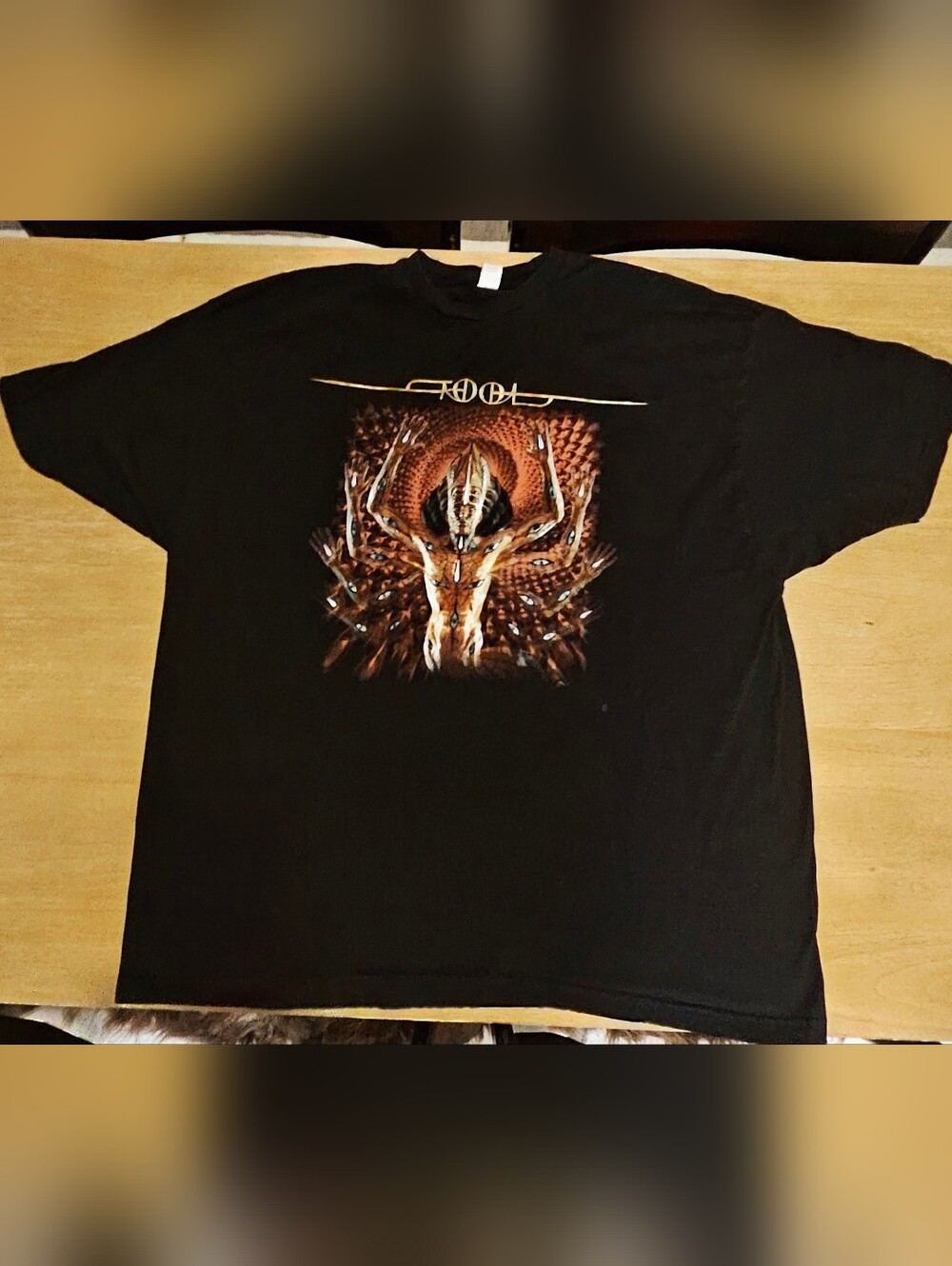 Tool Fear Inoculum 2022 Tour Concert T-Shirt 3XL Black Double Sided